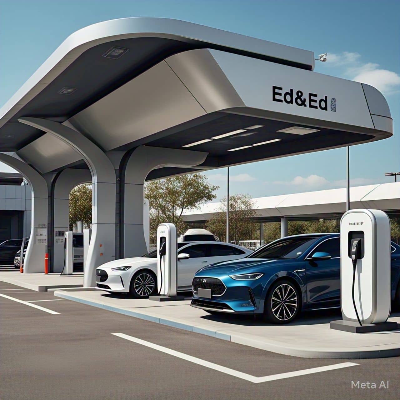 instalación de electrolinera en México